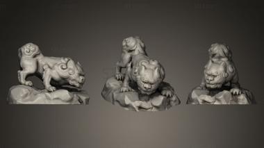 3D model Foo Dog (STL)